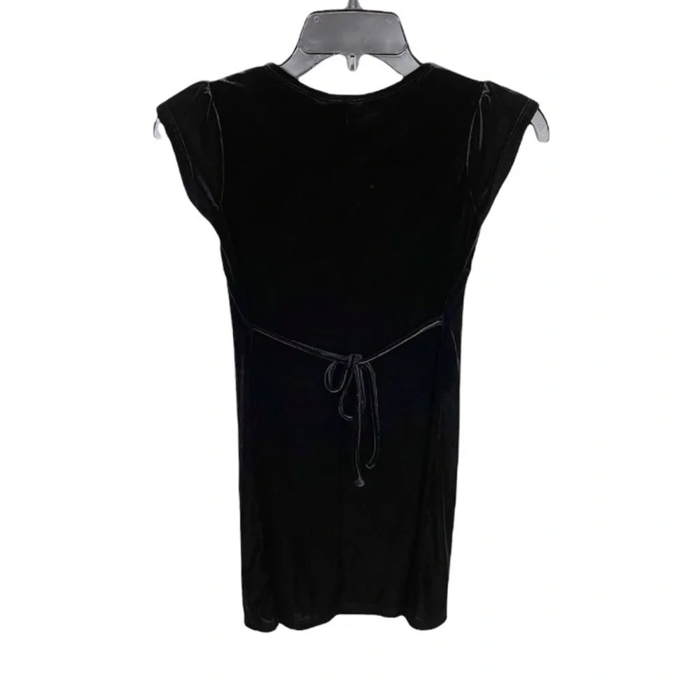 CIRCO Girls Black Velvet Dress